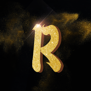 字母Rr 立体 艺术字