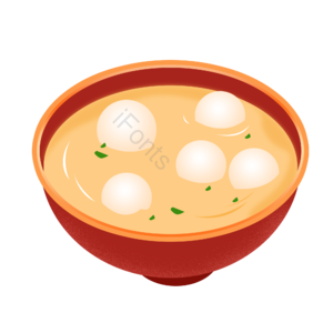 汤圆 碗筷 元宵节 元宵节元素 元宵节素材 汤团 高汤 高汤元素