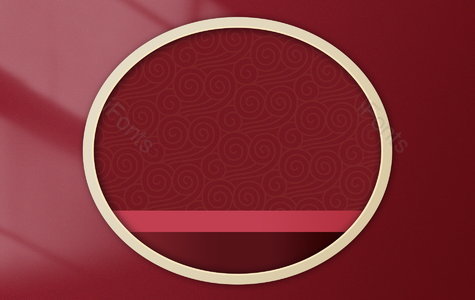 简约 大气质感 复古 中国风 窗框元素