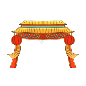 春节 新年 新年门头 门头元素 元素