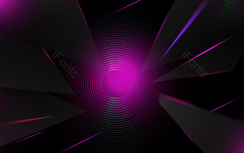 几何 立体 空间感 炫酷 黑色 海报背景 电商背景