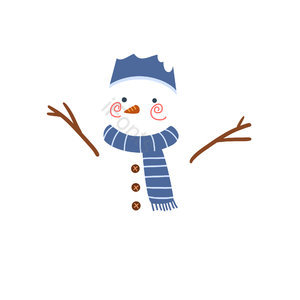 雪人 冬天  装饰 大寒