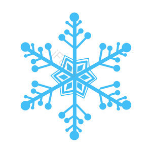 大雪 雪花 雪花图标 冬天 雪花元素