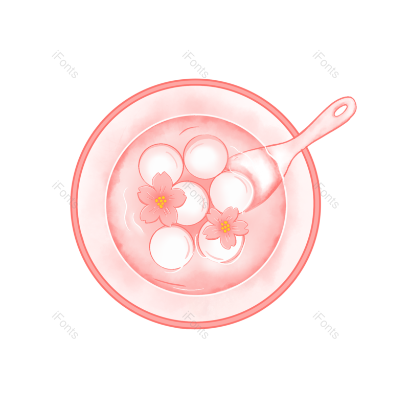 元宵图片,元宵节元素,小清新PNG,新年免抠素材