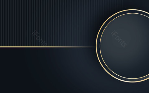 简约 大气 质感 黑金 奢华 ppt背景