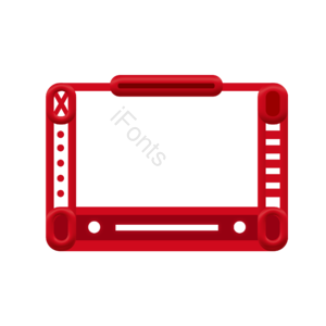 红色边框 边框元素 边框素材 边框装饰 双12 双12元素 双12素材 双12边框