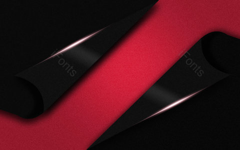 卷纸 褶皱 立体 黑红 电商背景 海报背景 红黑 618