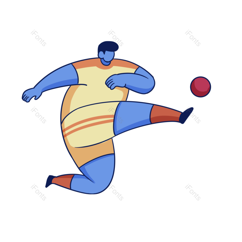 人物图片,足球元素,运动PNG,运动员免抠素材