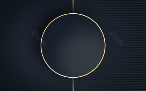 简约 大气 黑金 质感 奢华 几何 ppt背景