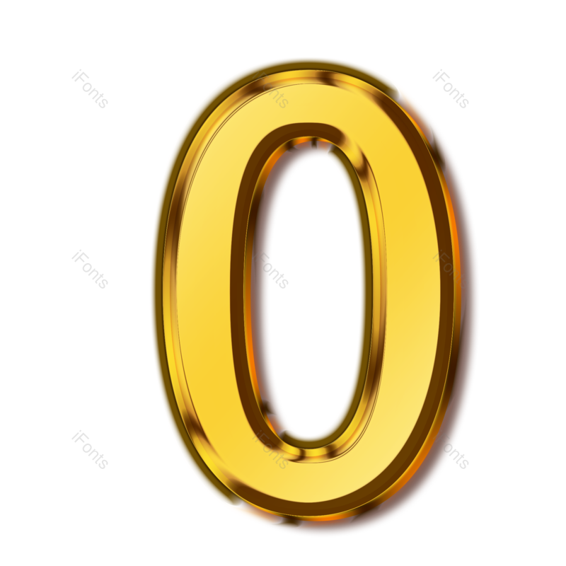 艺术字图片,金属质感元素,立体效果PNG,数字免抠素材