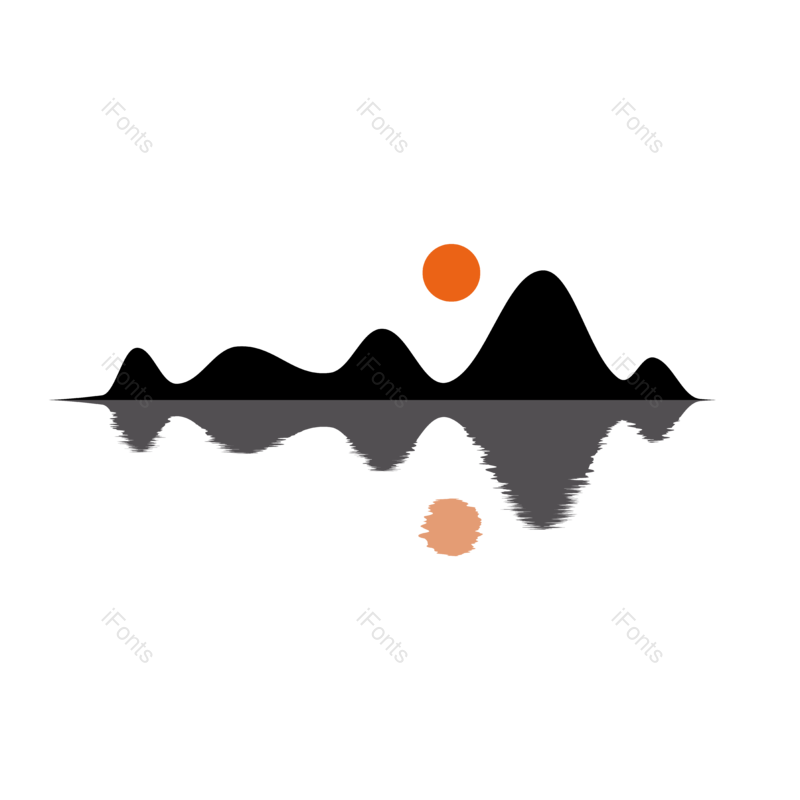 水墨图片,中国风元素,简约PNG,艺术免抠素材