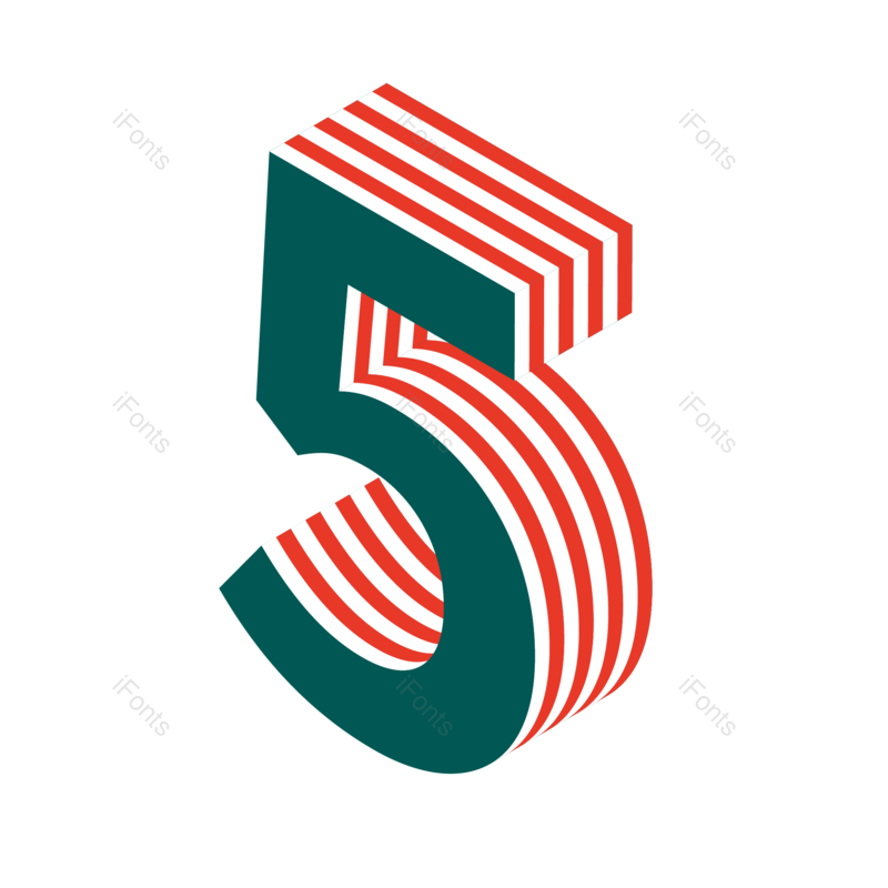 艺术字图片,立体效果元素,数字PNG,免抠素材