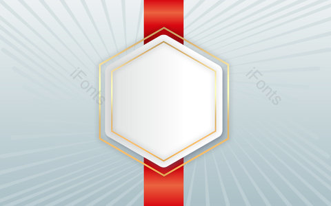 纹理 标题海报 白金 线条 空间感