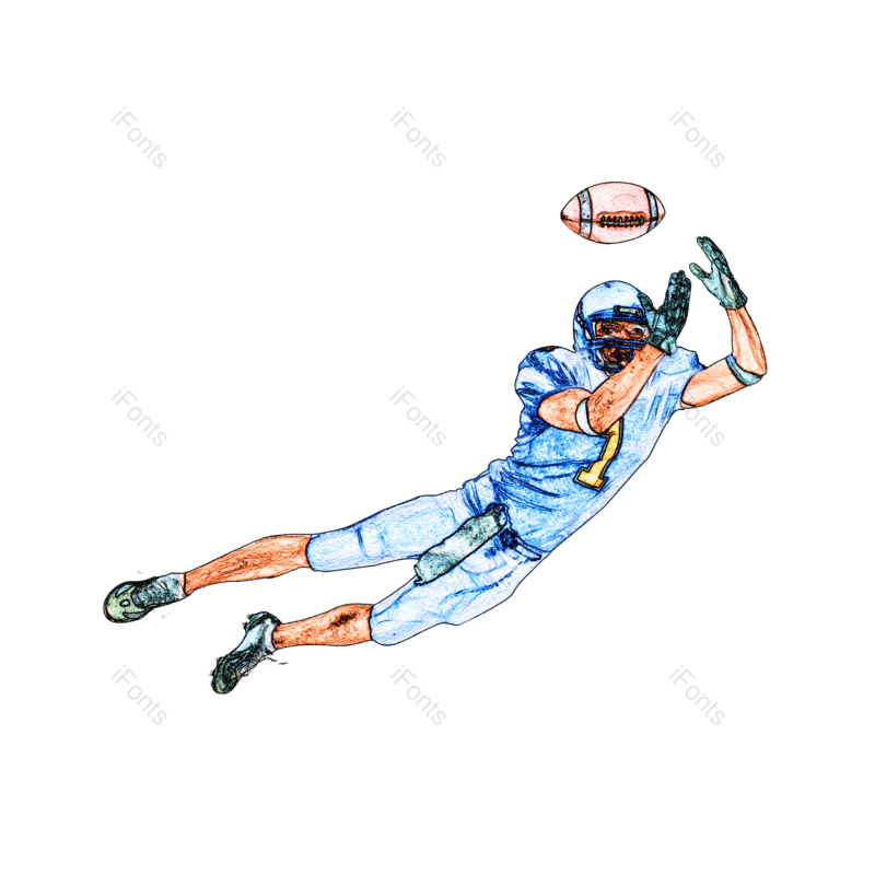 运动员图片,橄榄球元素,PNG,免抠素材
