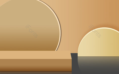 简约 大气 产品展示 立体 空间