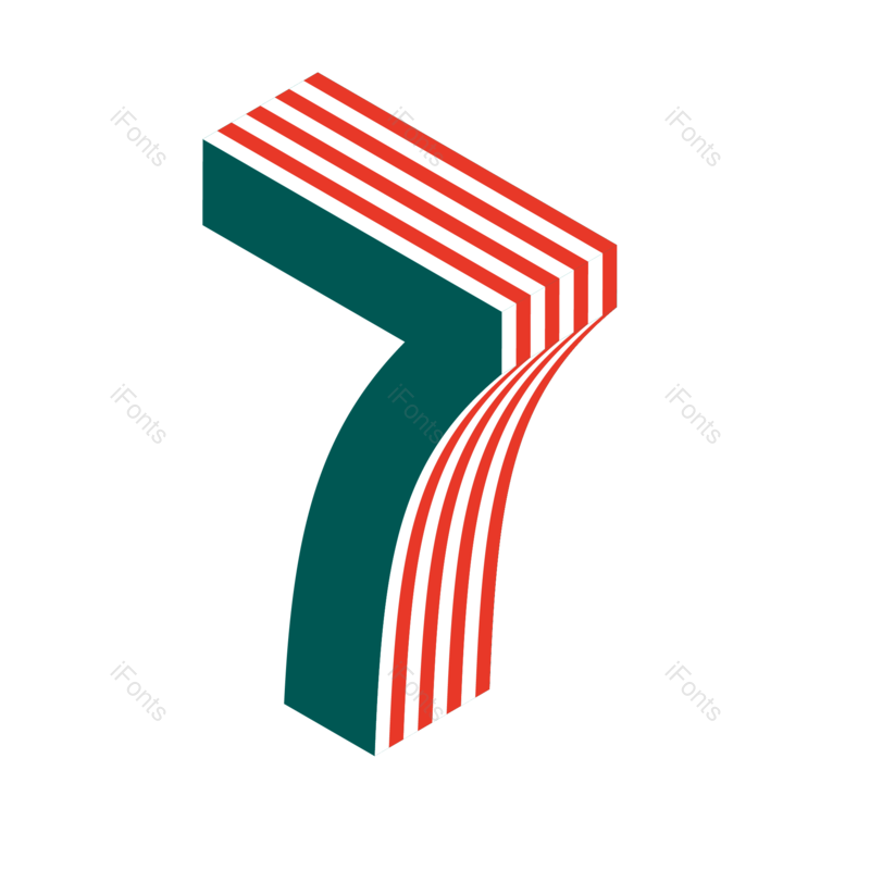 艺术字图片,立体效果元素,数字PNG,免抠素材