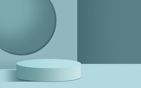 简约 大气 产品展示 立体 空间搭建