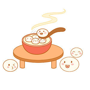 汤圆 元宵 闹元宵 元宵节 元素