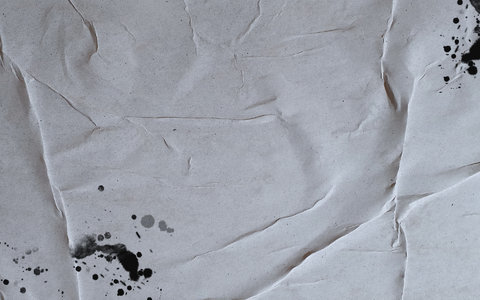 质感 皱褶 纸质 纹理 灰色