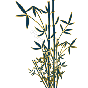水墨竹子 竹子元素 竹子素材 竹子装饰 水墨 水墨元素 国潮 国潮元素