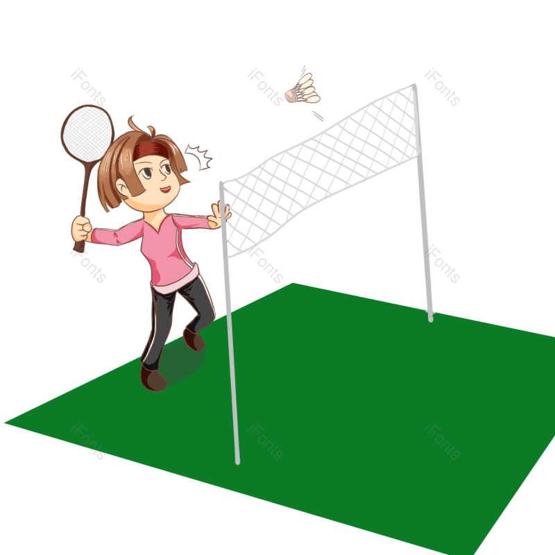 跳跃图片,女生元素,运动会PNG,运动卡通免抠素材