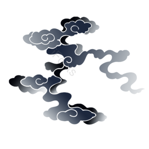 大气元素 大气素材 大气装饰 水墨元素 水墨素材 水墨祥云 云朵 云雾