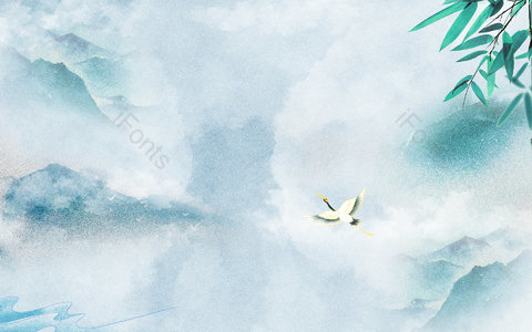 中国风 复古 山峰 节气海报背景 写意背景 端午 端午节 五月初五