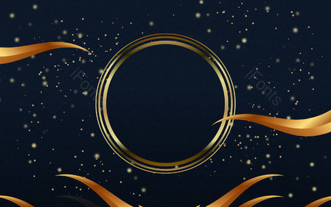 金色背景 庆典背景 流线体 质感 高端背景  周年庆 庆典