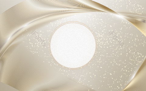 金色渐变 质感 细腻线条 荧光 高端背景