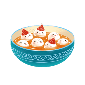 传统节日 节日节气 元宵节 元宵 设计元素 元素 汤圆