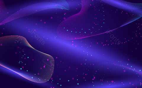 紫色渐变 流线体 发光体 电商背景 海报背景 签到墙背景 签到处背景 签到处
