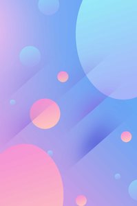 彩色 圆形 渐变 椭圆 简约大气海报 简约 大气 扁平化