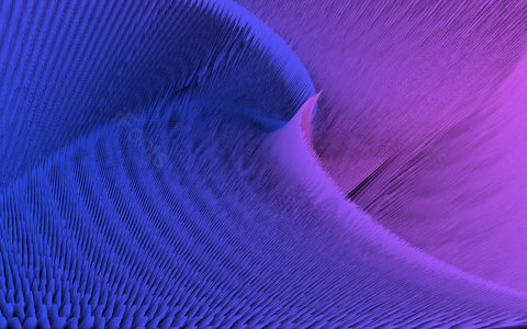 PPT背景 凸出形状 渐变效果 科幻 纹理3D