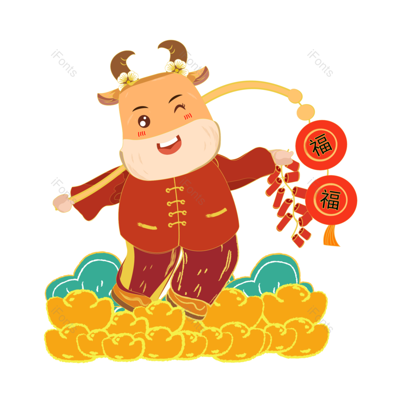 新年图片,元素,PNG,免抠素材