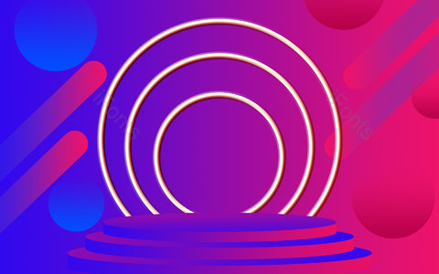 双十二 红色 背景 大气 蓝色