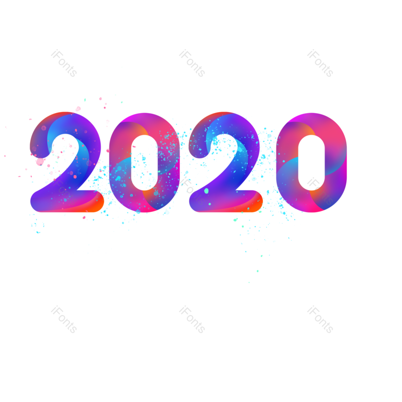 彩色图片,字体元素,艺术PNG,设计免抠素材