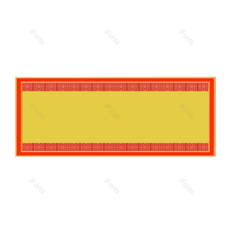 边框图片,中式元素,新年PNG,金色边框免抠素材