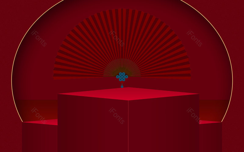 简约大气复古质感平台空间搭建背景,插画/手绘图，插画/手绘图库，插画/手绘图下载,插画/手绘