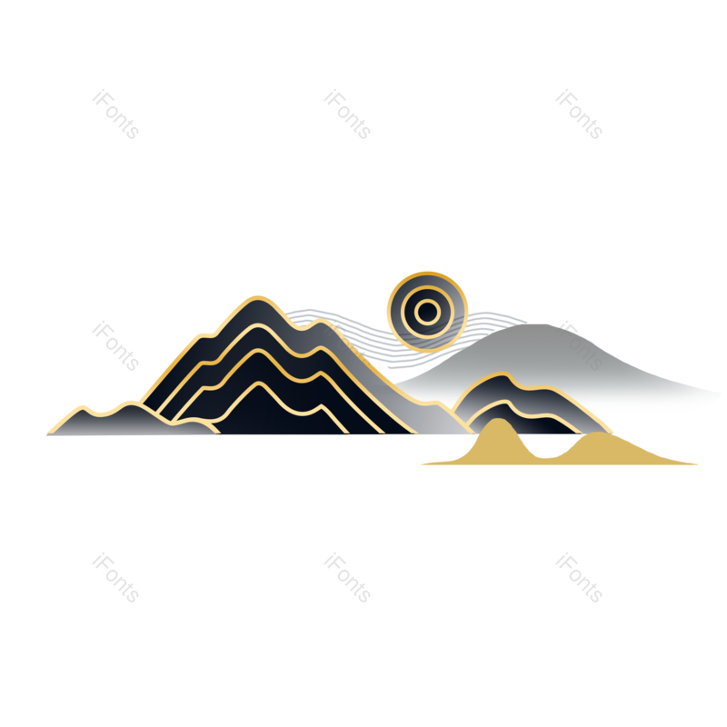 山脉图片,元素,PNG,免抠素材