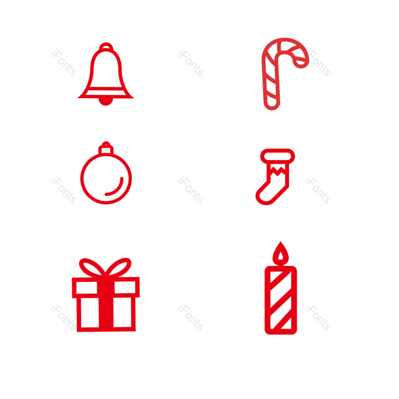 装饰图片,线条元素,节日PNG,简约免抠素材