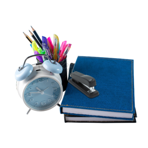 文具 培训 学习 笔记本 笔筒 闹钟