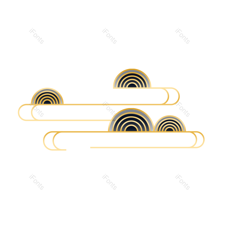 中国风图片,中国风素材元素,云朵PNG,中国风元素免抠素材