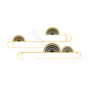 云朵 云朵元素 云朵素材 云朵装饰 云 云雾元素 国潮云 中国风