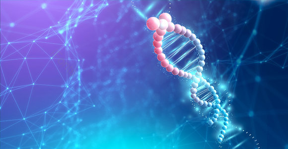 生物科技 基因科技 科技 生物医学 蓝色渐变 基因 生物 星光