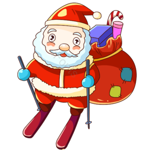 圣诞节 圣诞老人 礼物 雪橇 西方节日