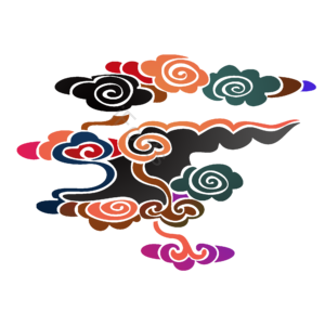 国潮 国潮元素 国潮素材 国潮装饰 中国风 中国风元素 云 云雾