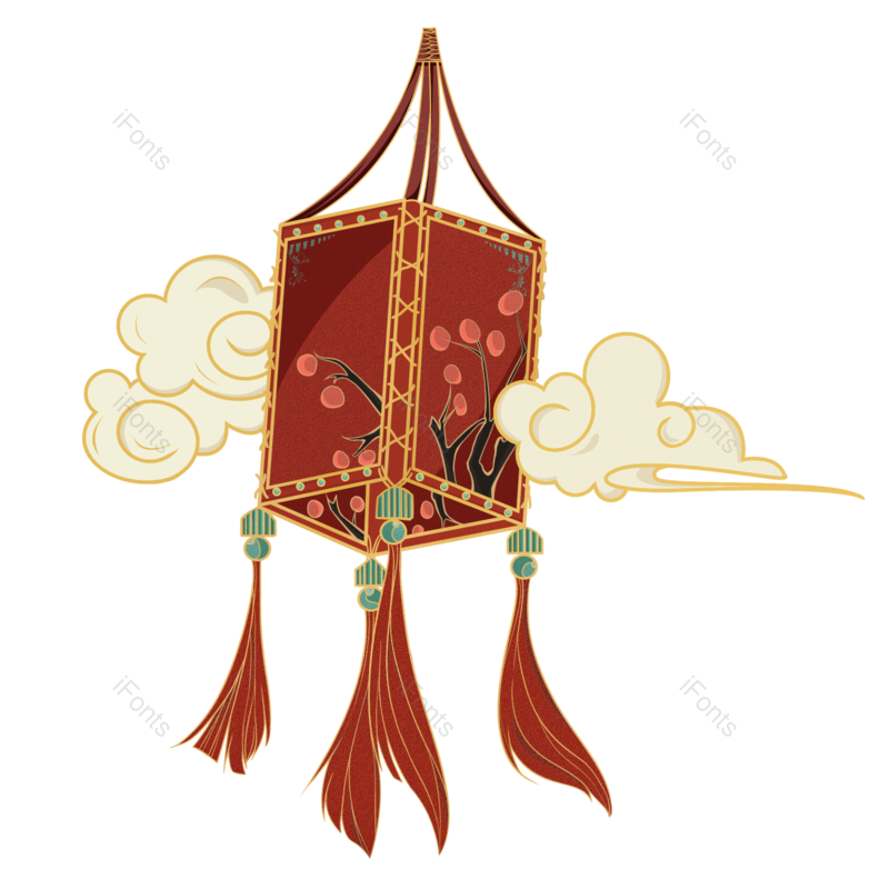 祥云图片,复古元素,中国风PNG,元素免抠素材