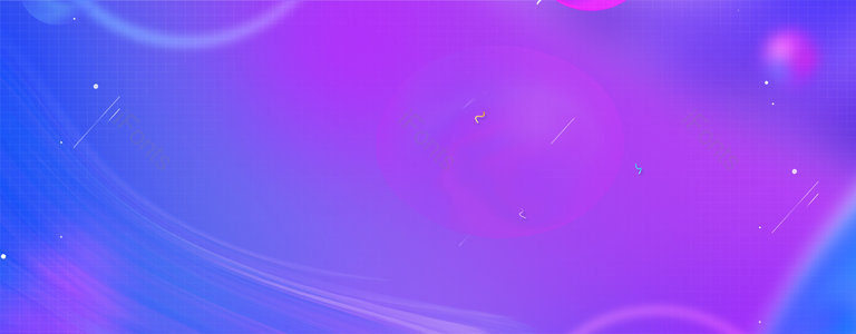 流体渐变 科技线条 蓝紫色 深色 背景
