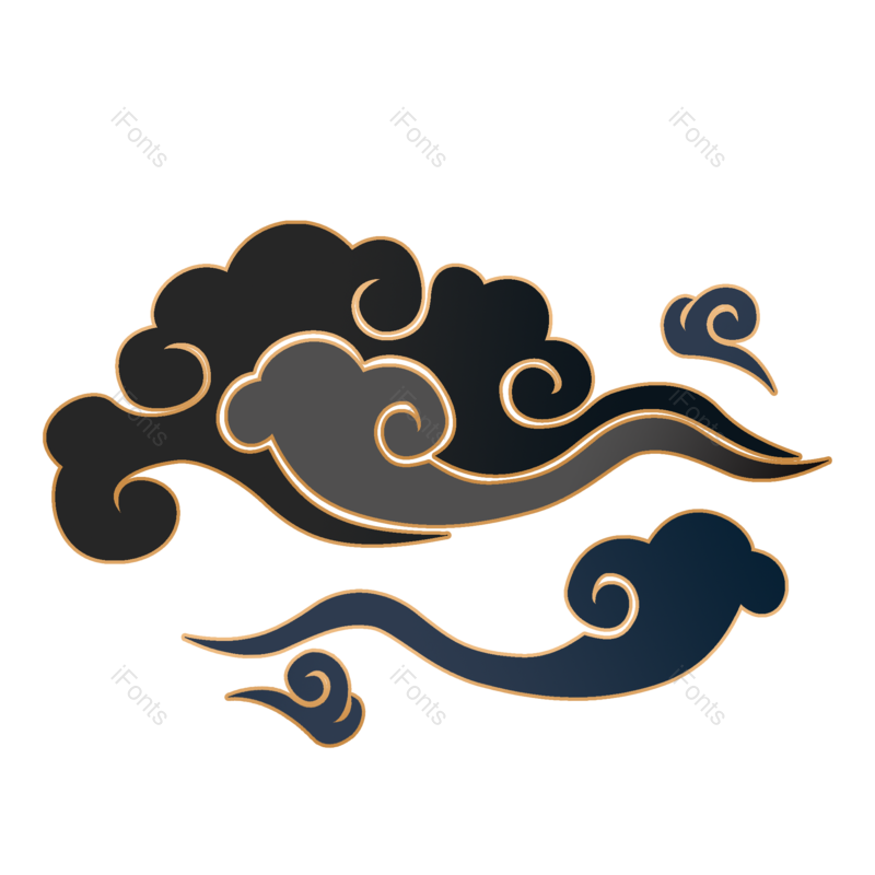 手绘云图片,云朵元素,云朵素材PNG,卡通云免抠素材