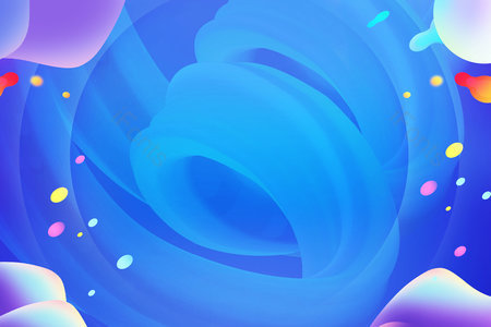 旋转海报 背景图 简约 流体背景 流体 周年庆 庆典 618